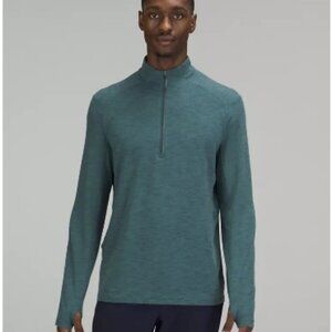 Lululemon Men's Surge Warm Half-Zip - NWT - Green Jasper Oceanic - Size XXL